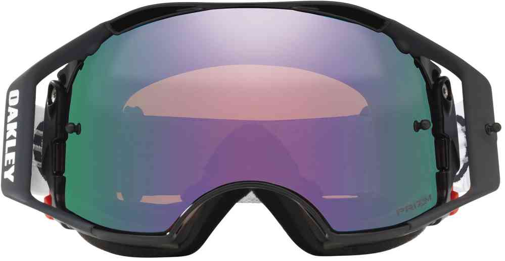 Oakley Airbrake Jet Black Prizm Jade Iridium Motocross gogle