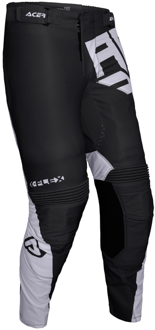 Image of Acerbis X-Flex Sirio Pantaloni Motocross, nero-bianco, dimensione 28