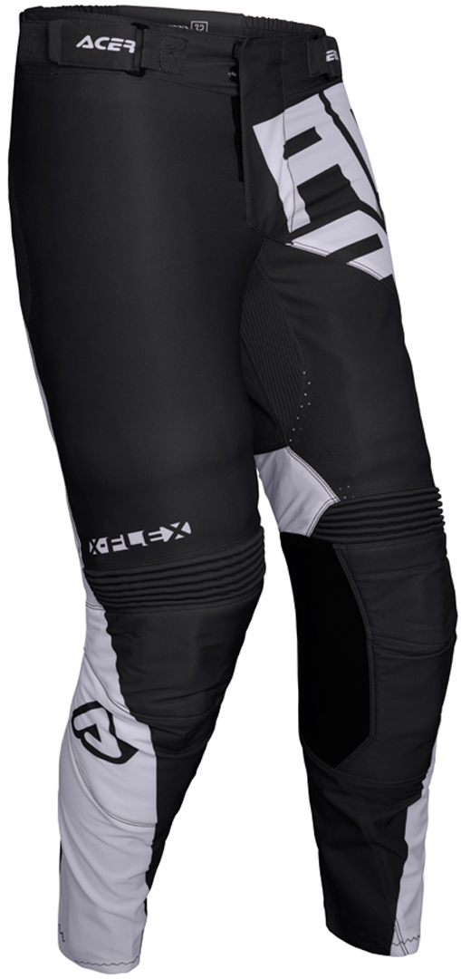 Acerbis X-Flex Sirio Motocross Pants, black-white, Size 28, black-white, Size 28
