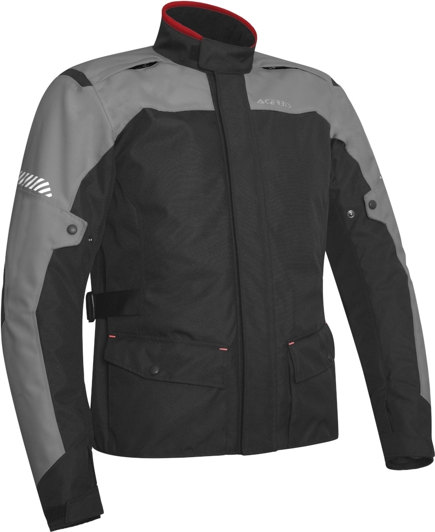 Acerbis Discovery Forest Motorcycle Jacket, black-grey, Size S, black-grey, Size S