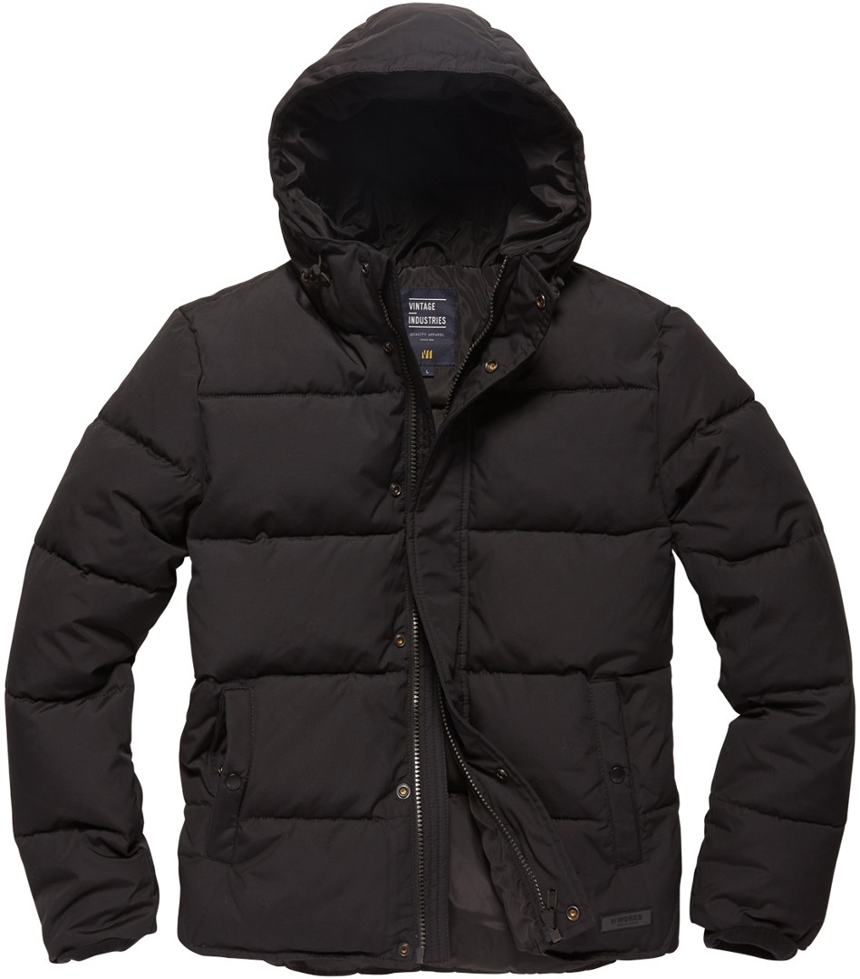 Vintage Industries Lewiston Jacket, black, Size M, black, Size M