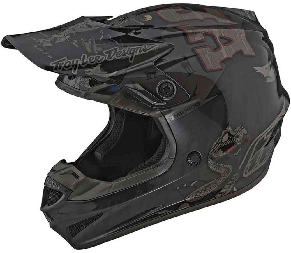 Troy lee deals baja helmet
