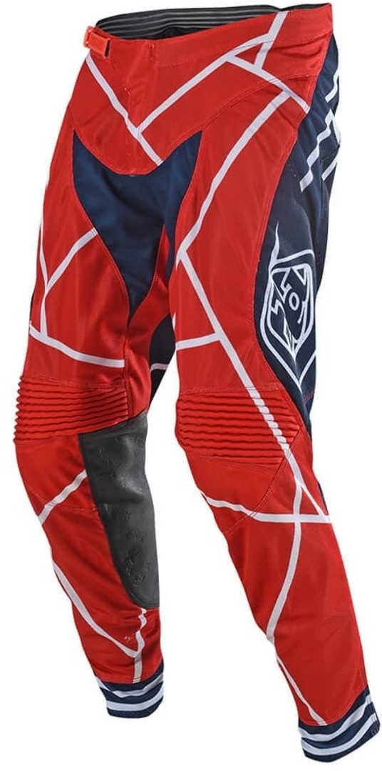 Troy Lee Designs SE Air Metric Motocross byxor, röd-blå, storlek 30