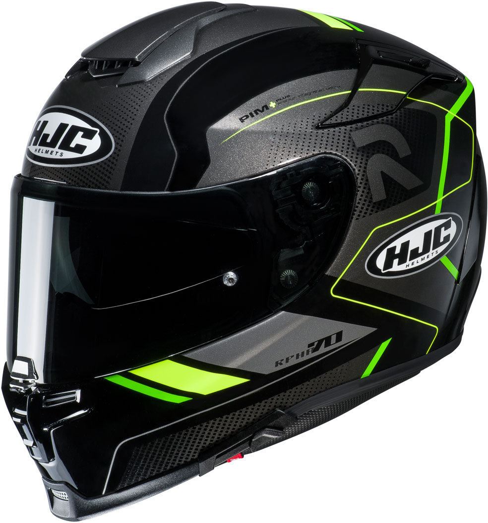 HJC RPHA 70 Coptic Helmet, black-yellow, Size S, black-yellow, Size S