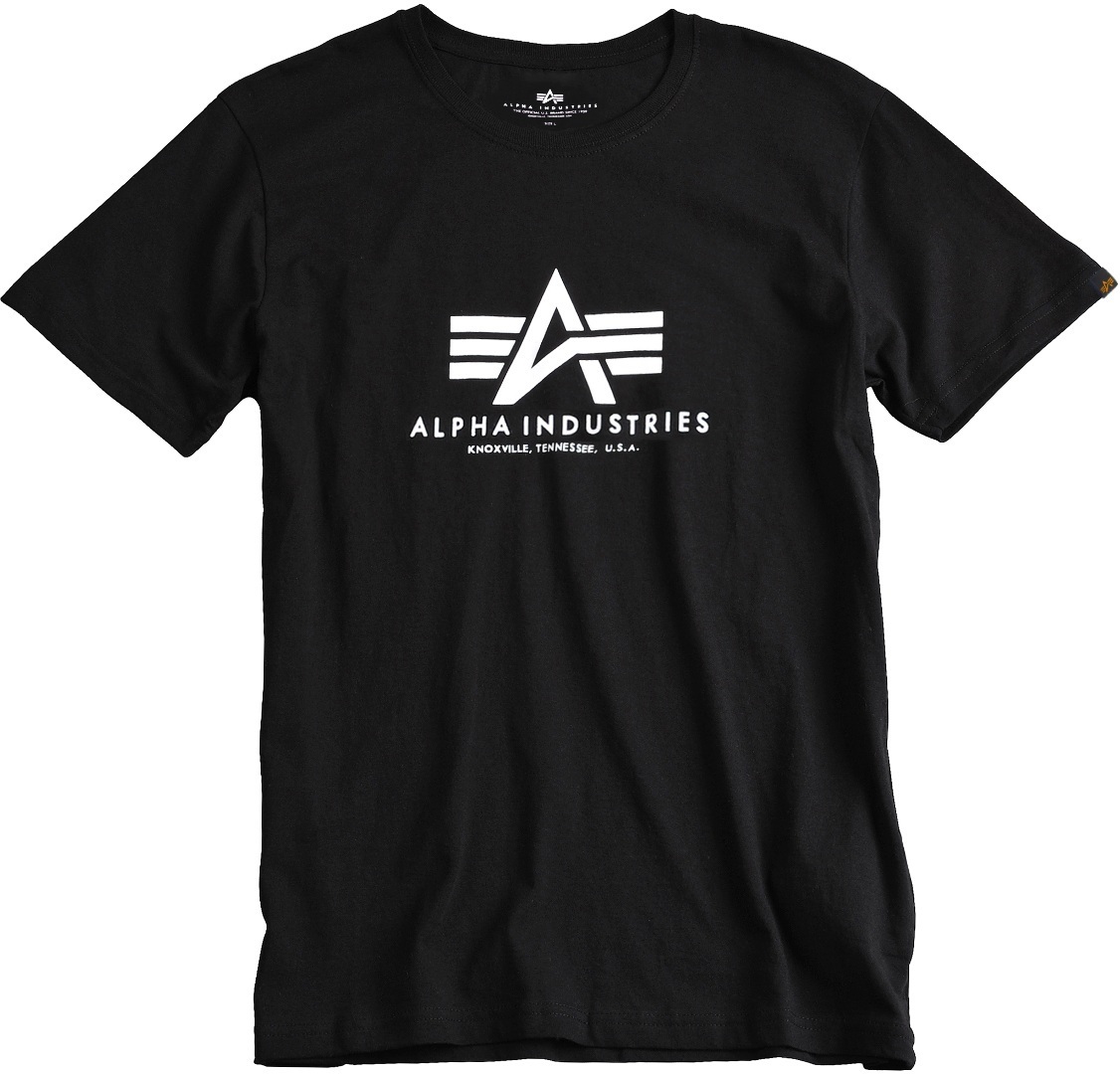 Alpha Industries Basic T-Shirt, svart, storlek 2XL