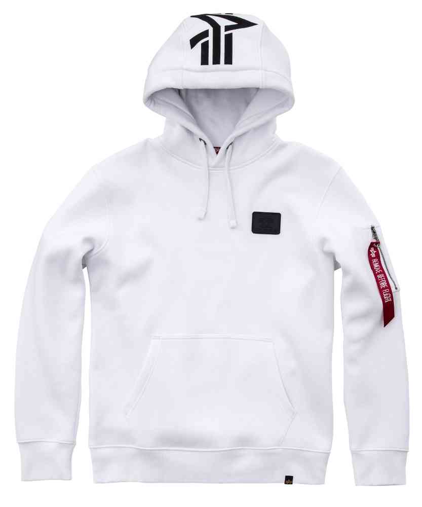 Alpha industries sweatshirt white new arrivals