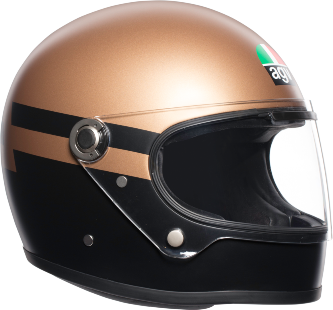 Image of AGV Legends X3000 Superba casco, nero-oro, dimensione S