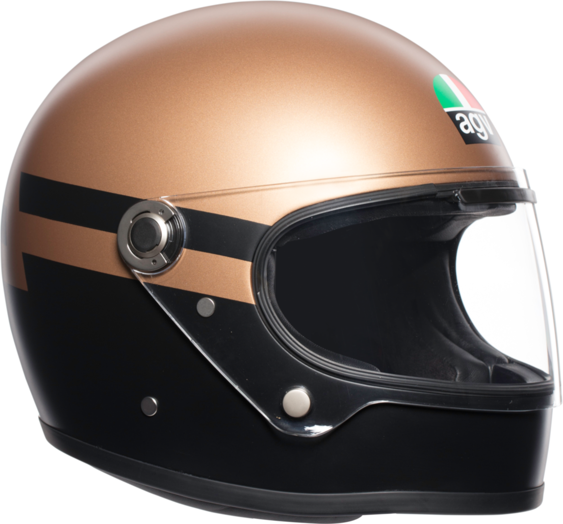 Image of AGV Legends X3000 Superba casco, nero-oro, dimensione M