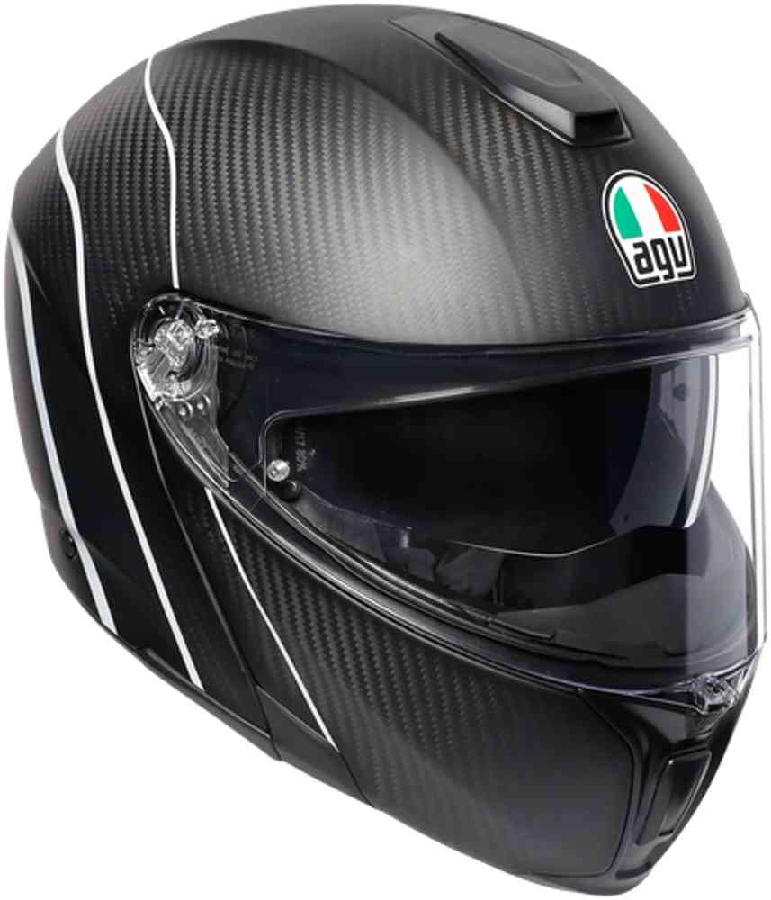 Lightweight modular online motorcycle helmet