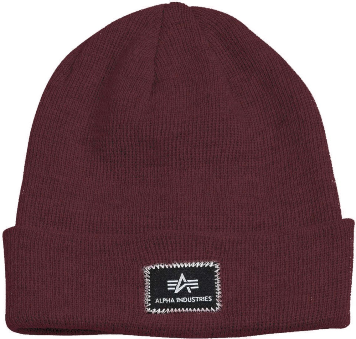 Alpha Industries X-Fit Beanie, rød
