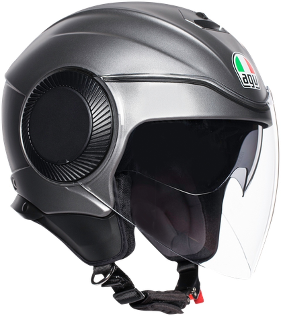 AGV Orbyt Mono Jet helm, grijs, afmeting XS