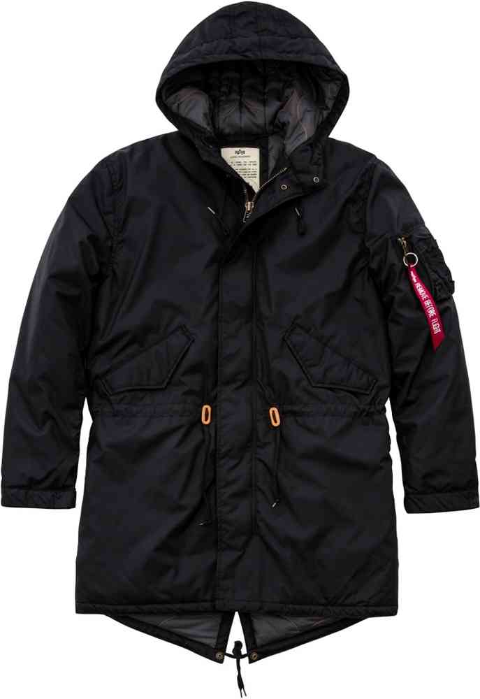 Alpha Industries Hooded Fishtail CW TT Jacket - buy cheap FC-Moto