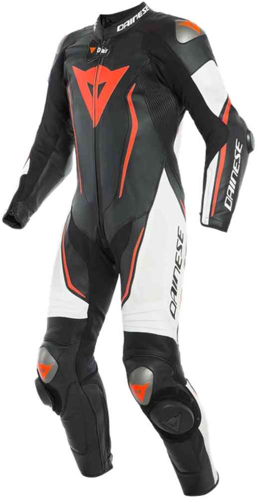 Dainese Misano 2 D-Air® Airbag Ett stycke perforerade motorcykel läder kostym