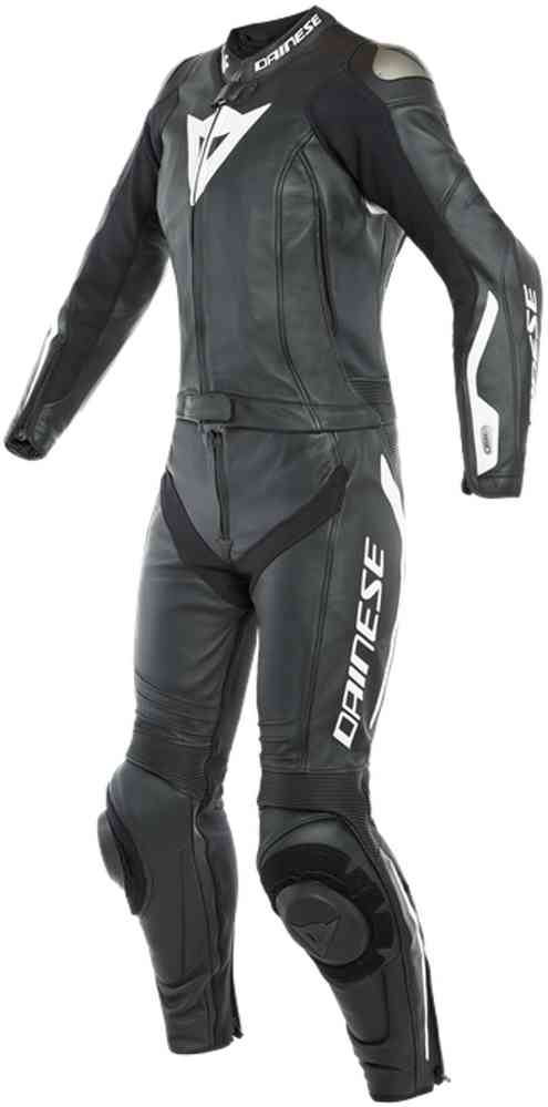 Dainese Avro Lady D-Air® Airbag To stykke damene Motorsykkel skinn Dress