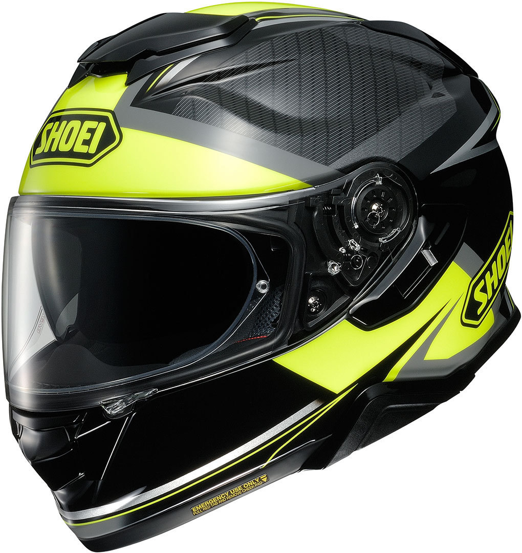 Shoei GT Air 2 Affair Helm, schwarz-gelb, Größe XS, schwarz-gelb, Größe XS