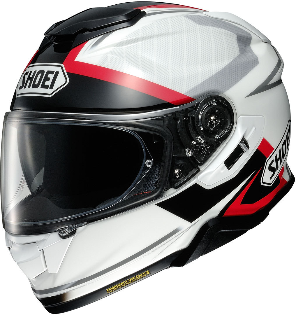 Shoei GT Air 2 Affair Helm, schwarz-weiss-rot, Größe 2XL, schwarz-weiss-rot, Größe 2XL