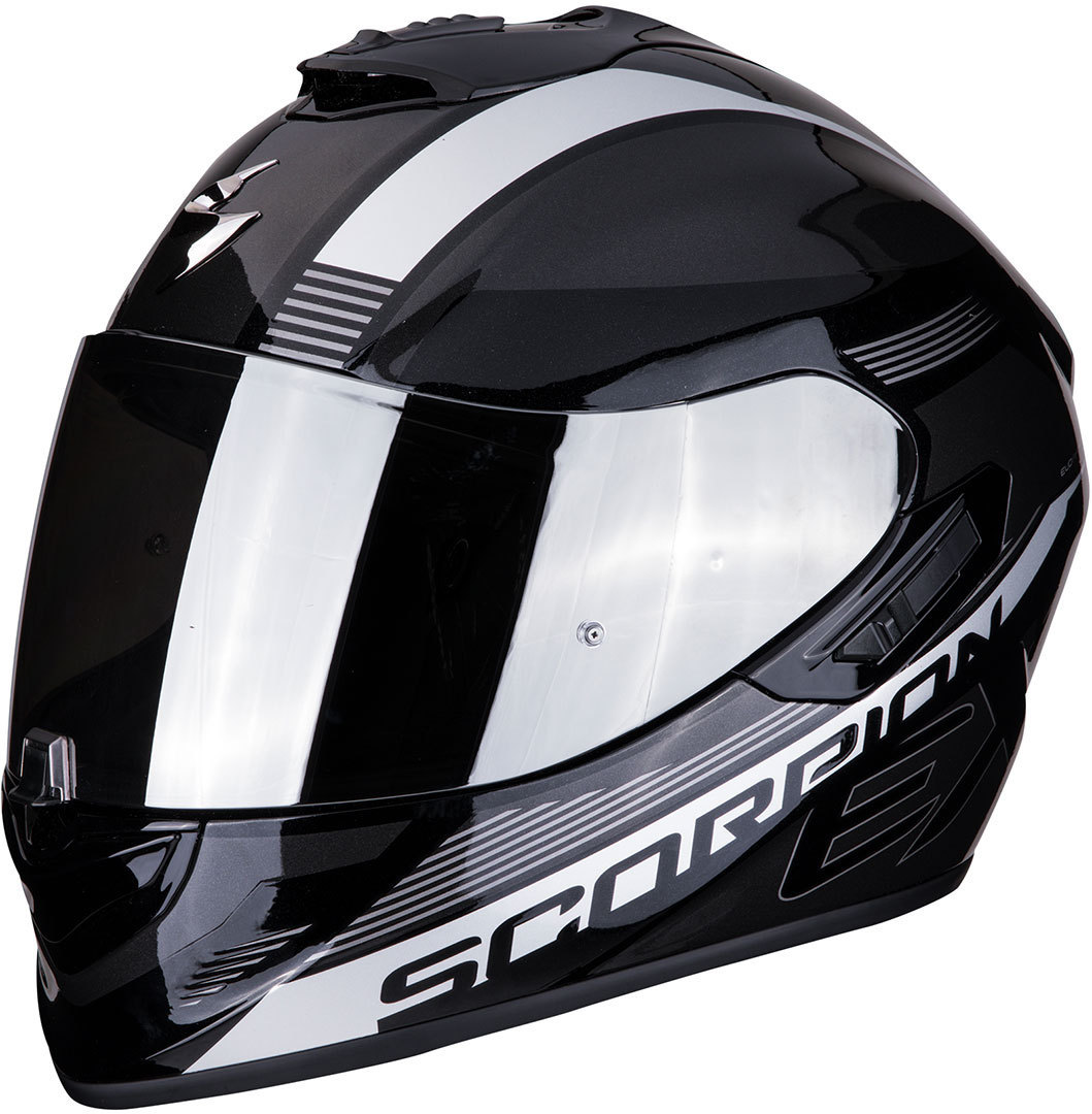 Scorpion EXO 1400 Air Free Helmet, black-silver, Size 2XL, black-silver, Size 2XL