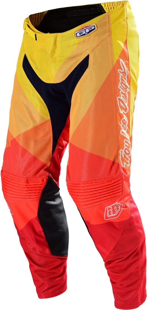 Troy Lee Designs GP Jet Jugend Motocross Hose, rot-gelb-orange, Größe 24, rot-gelb-orange, Größe 24