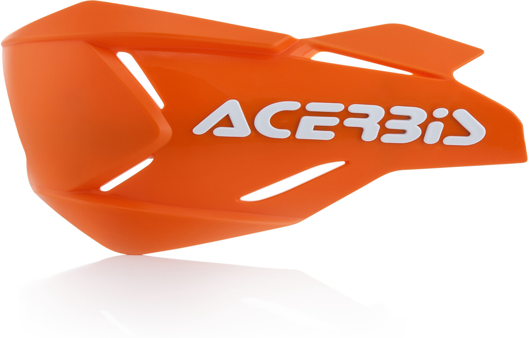 Acerbis X-Factory Hand Guard Shell, white-orange, white-orange, Size One Size