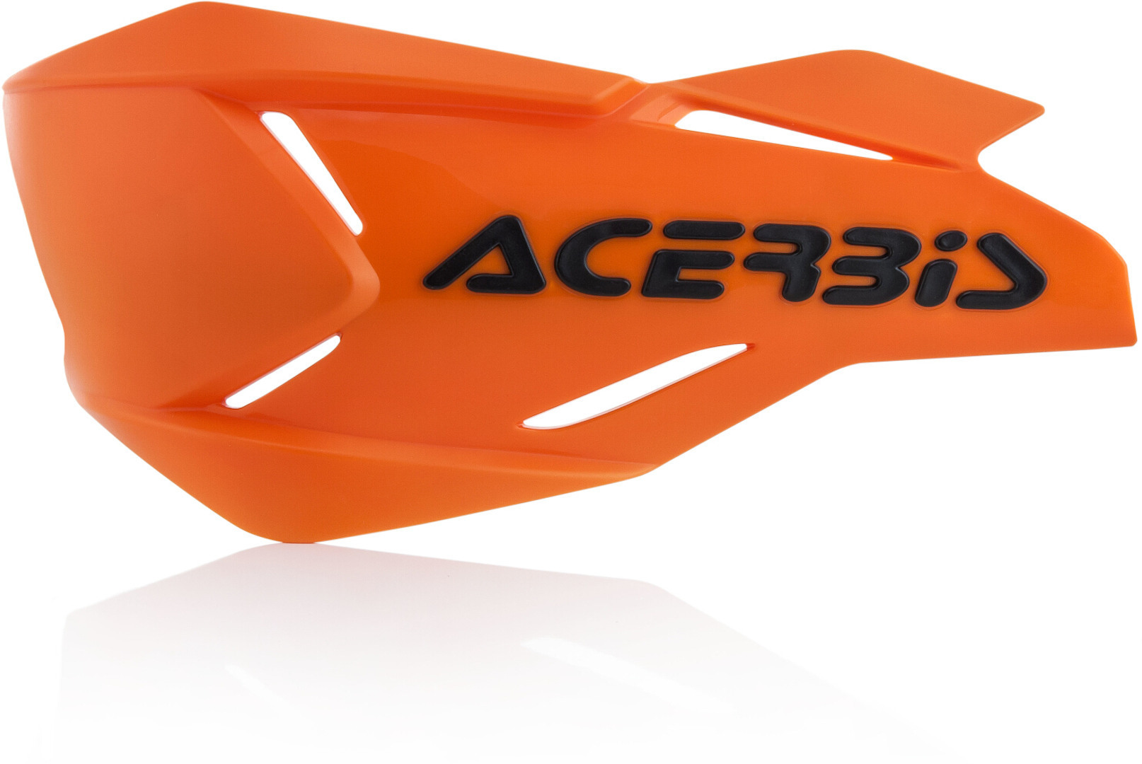 Acerbis X-Factory Hand Guard Shell, black-orange, black-orange, Size One Size
