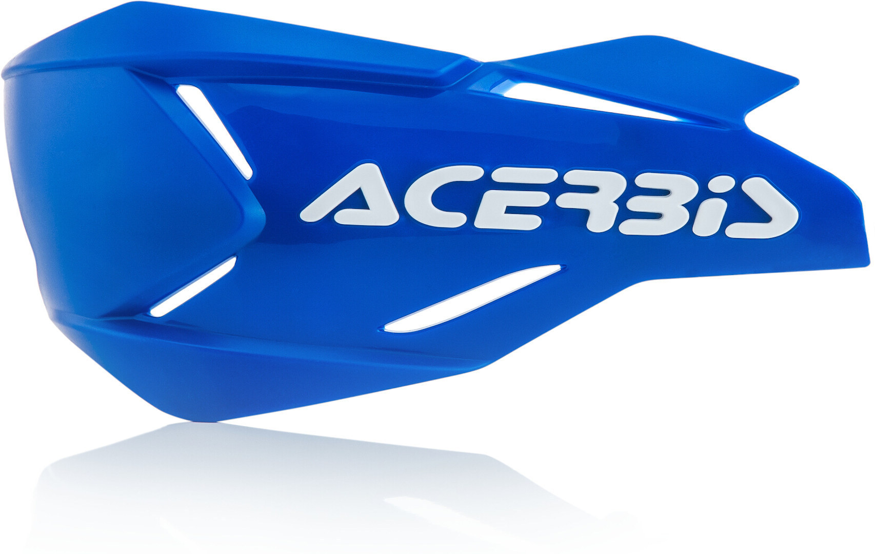 Acerbis X-Factory Hand Guard Shell, white-blue, white-blue, Size One Size