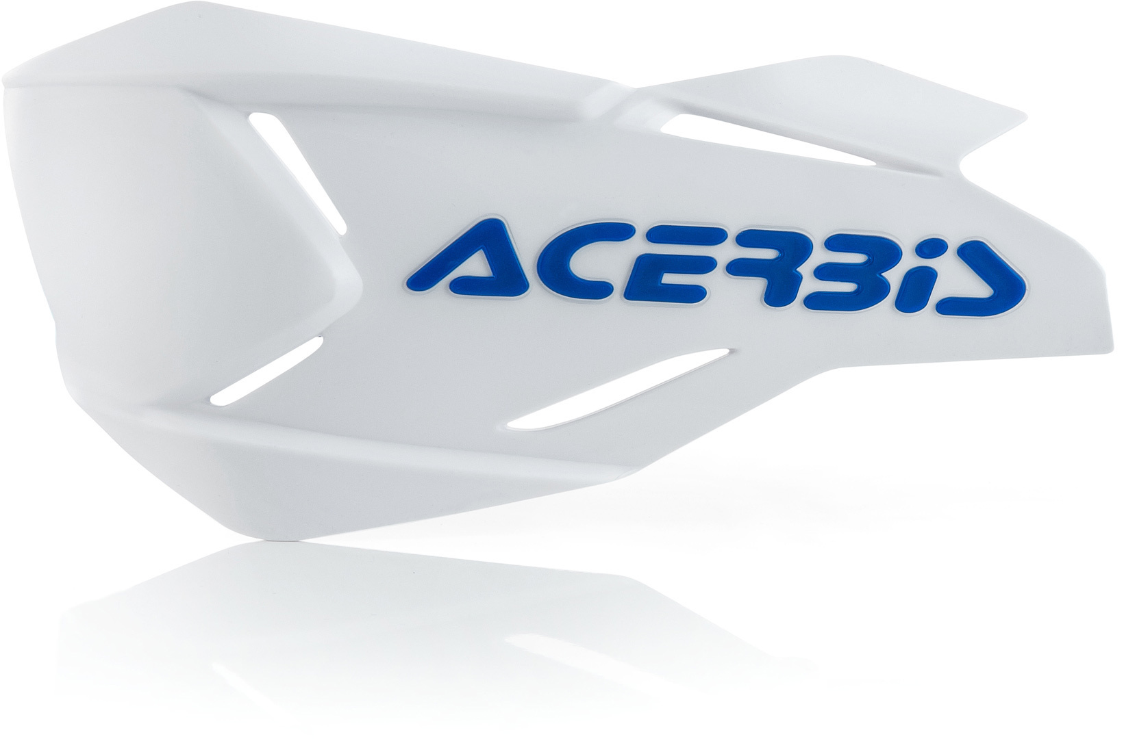 Acerbis X-Factory Hand Guard Shell, white-blue, white-blue, Size One Size