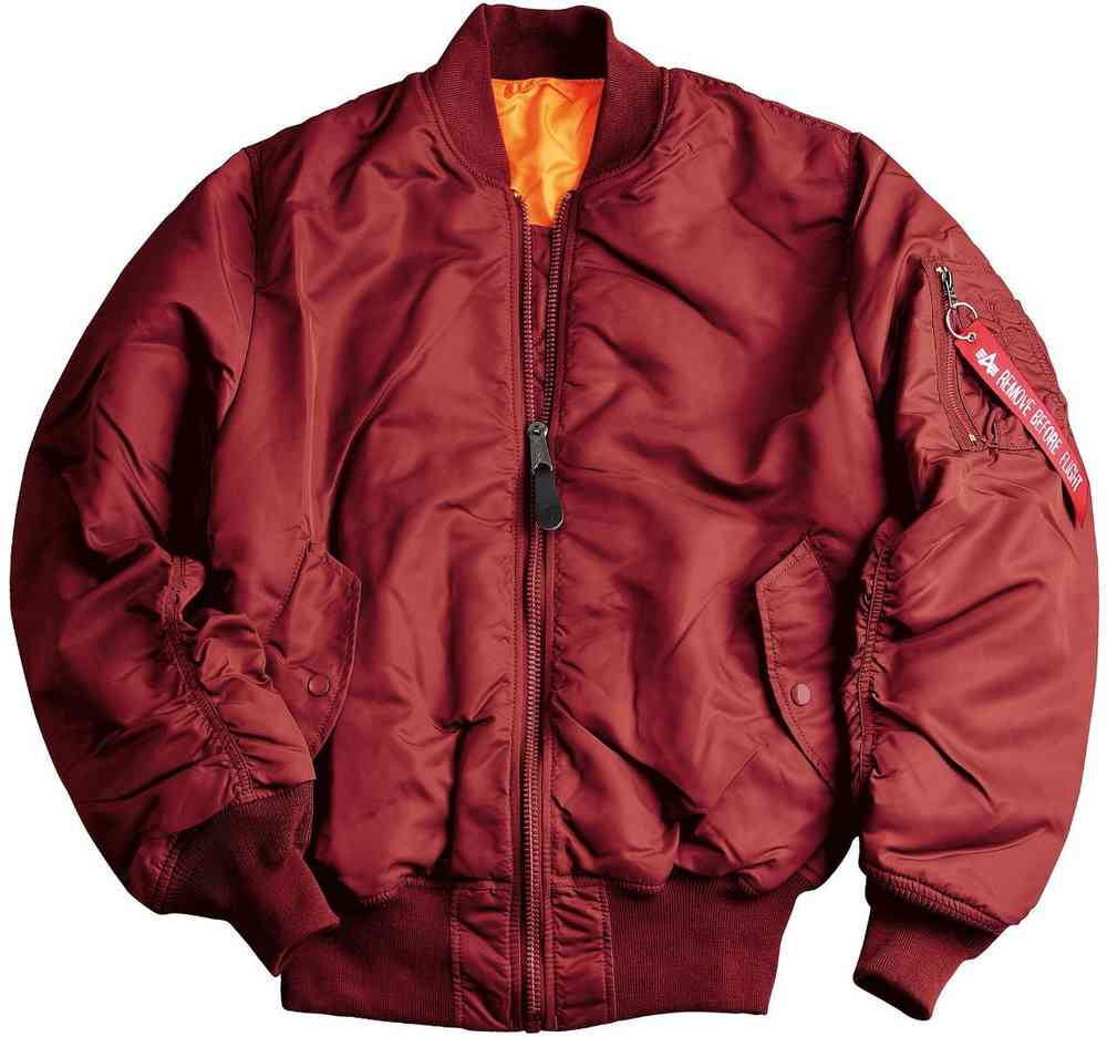Alpha industries 2025 red jacket