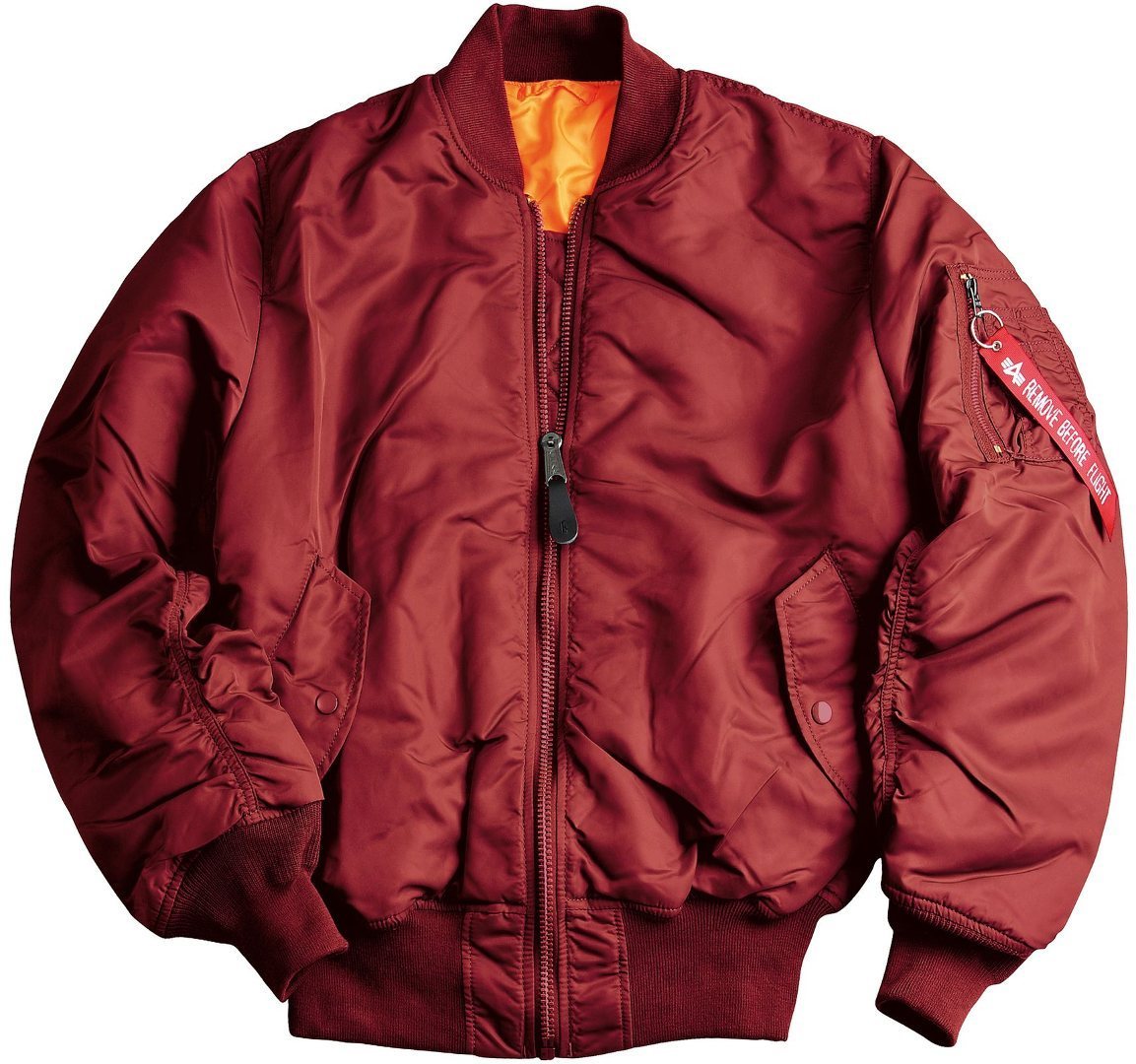 Image of Alpha Industries MA-1 Giacca, rosso, dimensione 3XL