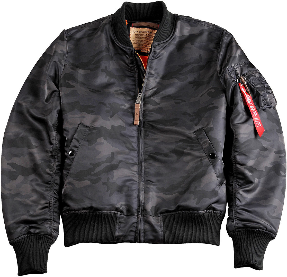 Alpha Industries MA-1 VF 59 Jacka, svart-flerfärgad, storlek M