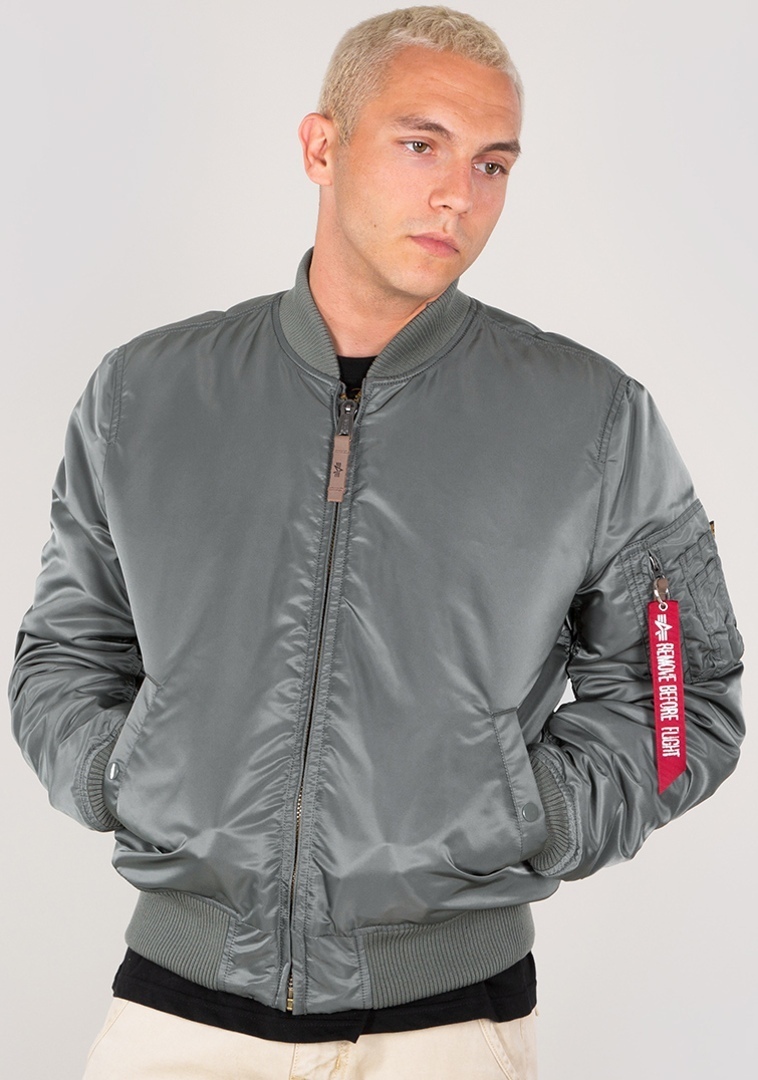 Alpha Industries MA-1 VF 59 Jacka, grå-grön, storlek S