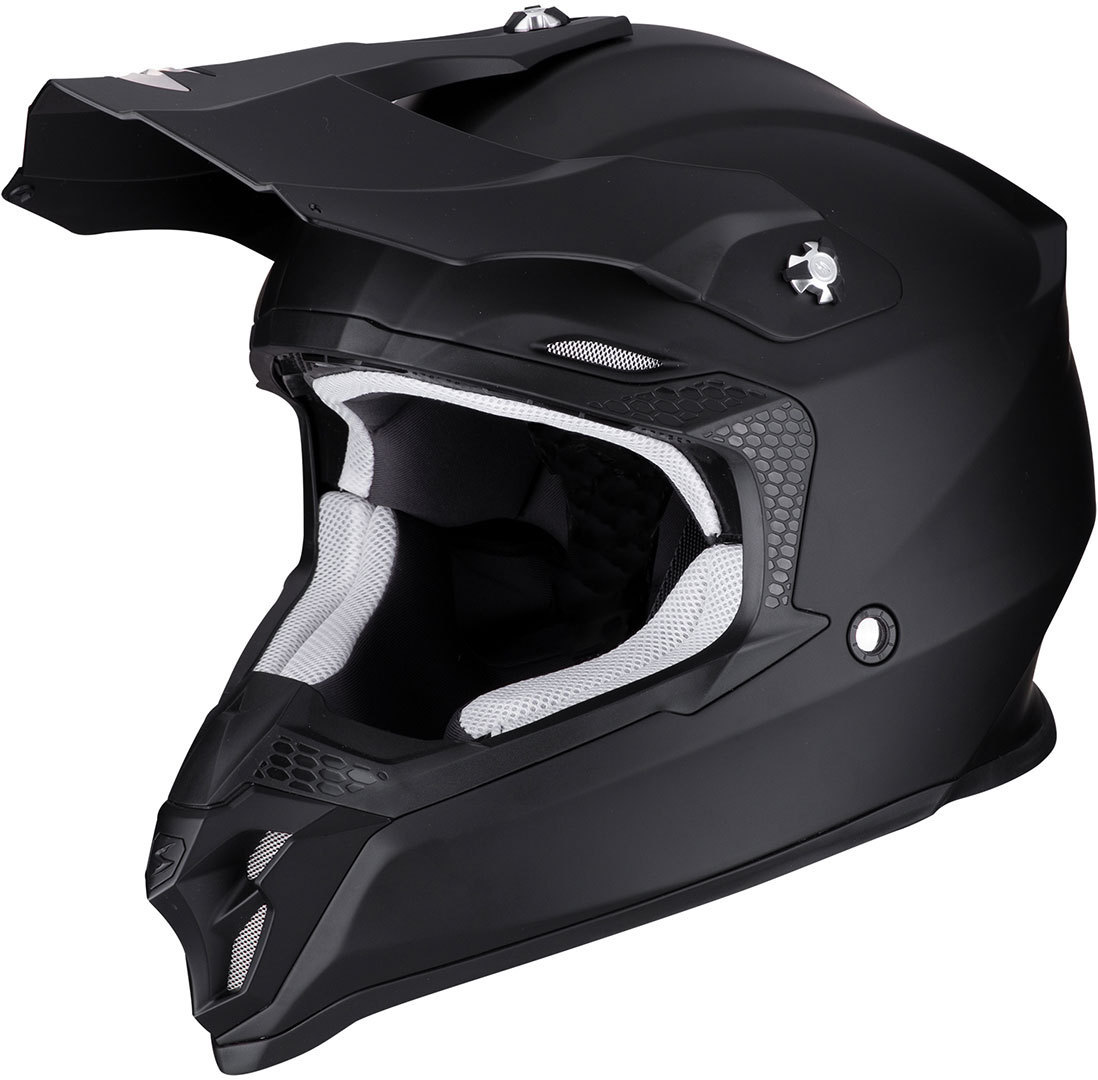 Scorpion VX-16 Air Motocross Helmet, black, Size S, black, Size S