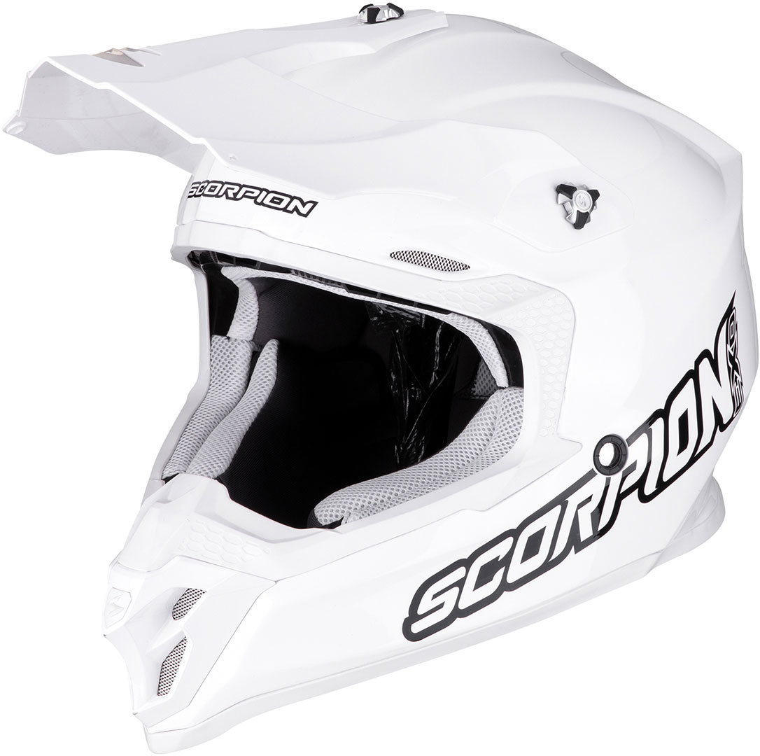 Scorpion VX-16 Air Motocross Helmet, white, Size XS, white, Size XS