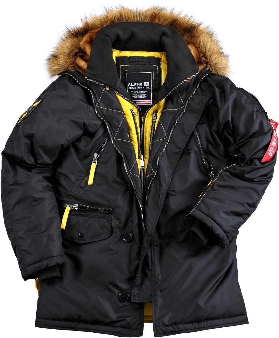 Alpha industries pps on sale n3b jacket 03 black