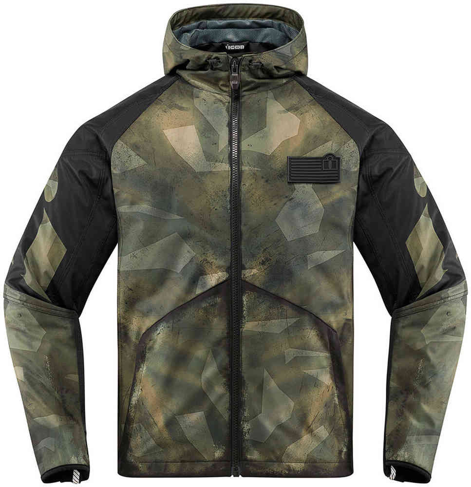 Icon Merc Battlescar Motorcycle Textile Jacket buy cheap FC Moto