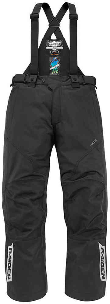 Icon DKR Raiden Monochromatic Pantalons de moto impermeable