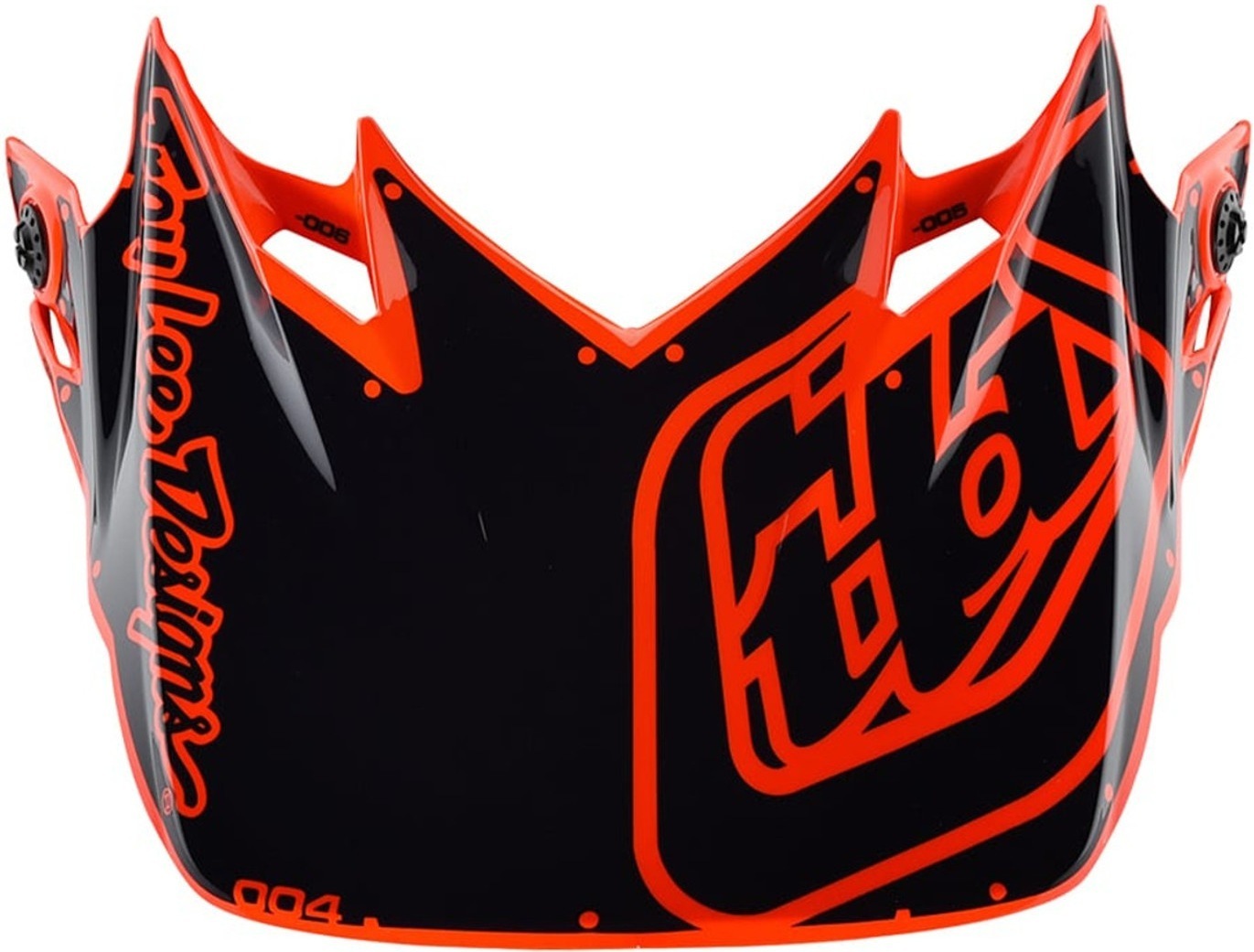 Troy Lee Designs SE4 Factory Motocross Helmet Shield, orange, orange, Size One Size