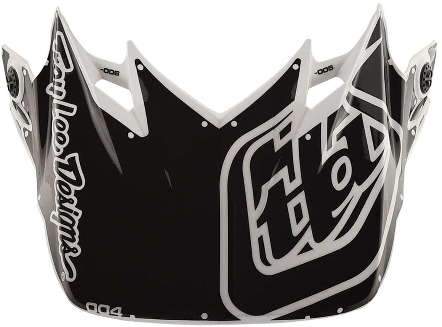Troy Lee Designs SE4 Factory Motocross Helmet Shield, white, white, Size One Size