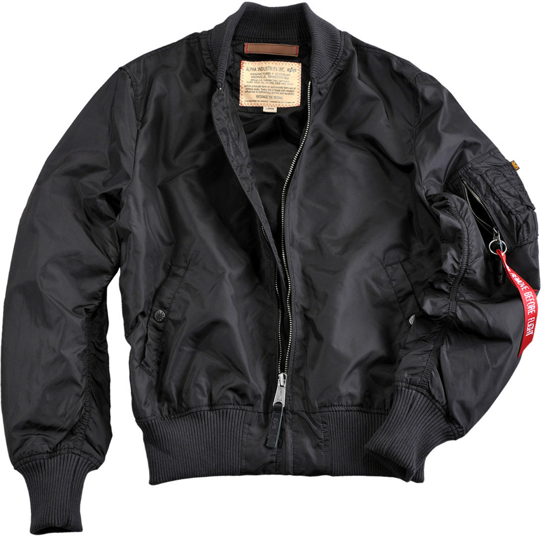 Alpha Industries MA-1 TT Jacka, svart, storlek XS