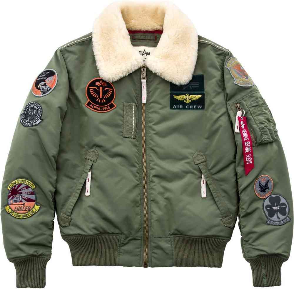 Alpha Industries Injector III Patch Jacket buy cheap FC Moto