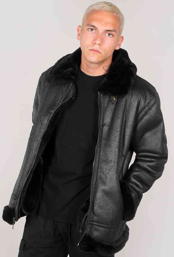 Alpha Industries B3 FL Jacket buy cheap FC Moto