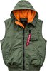 Alpha Industries Hooded MA-1 Vest