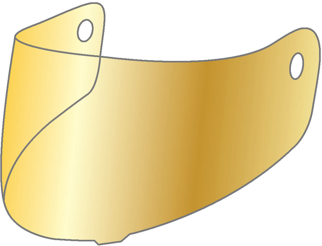 Image of HJC HJ-31 Visor specchiato, oro