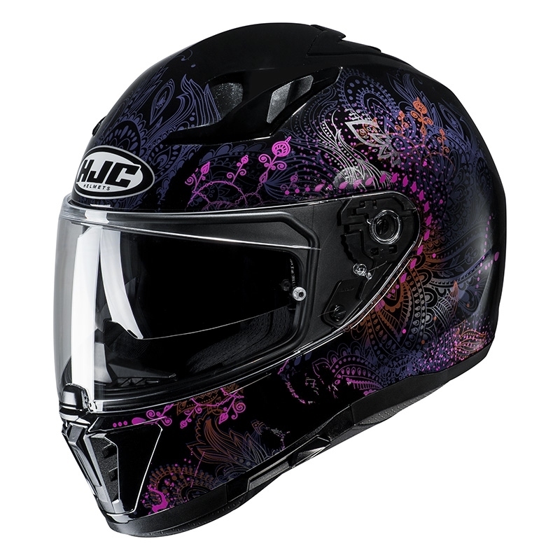 HJC i70 Varok Helmet, black-pink, Size S, black-pink, Size S