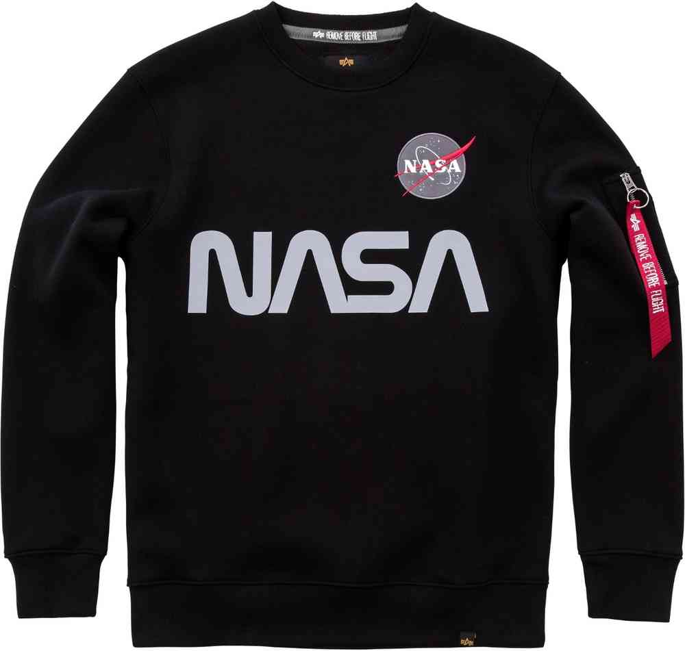 Alpha industries sale sweatshirt nasa
