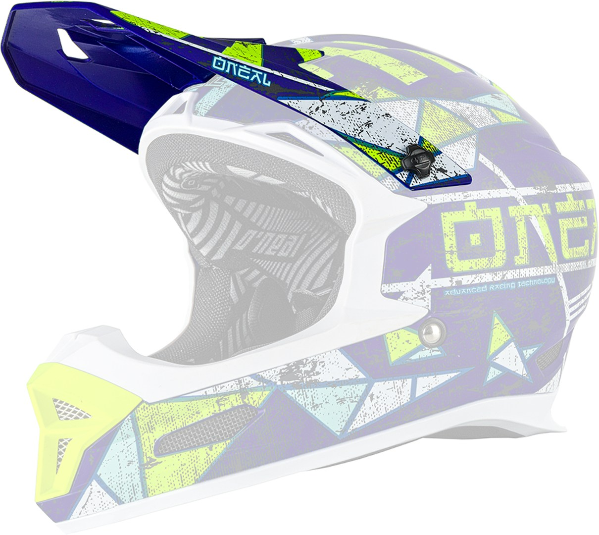 Oneal Fury RL Zen Visiere Caschi, blu