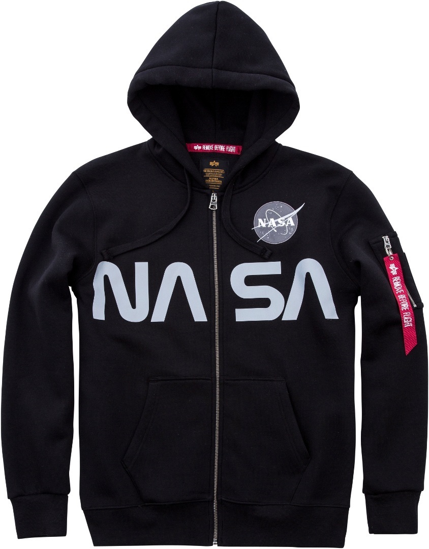 Alpha industries hoodie nasa outlet