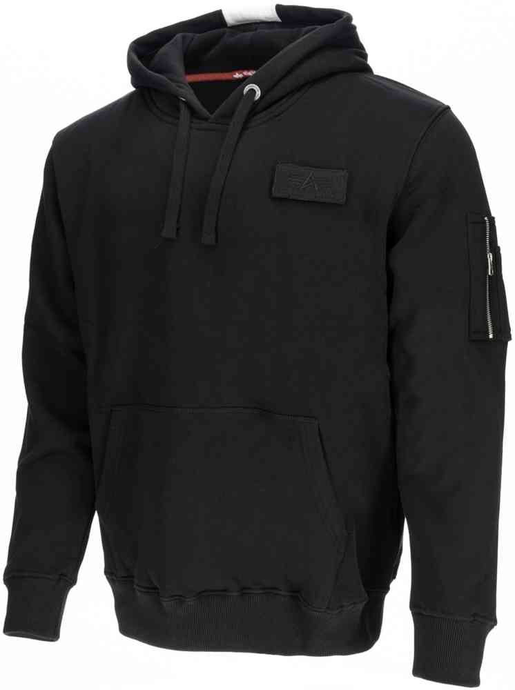 Red Stripe Sudadera para hombre alpha industries con capucha