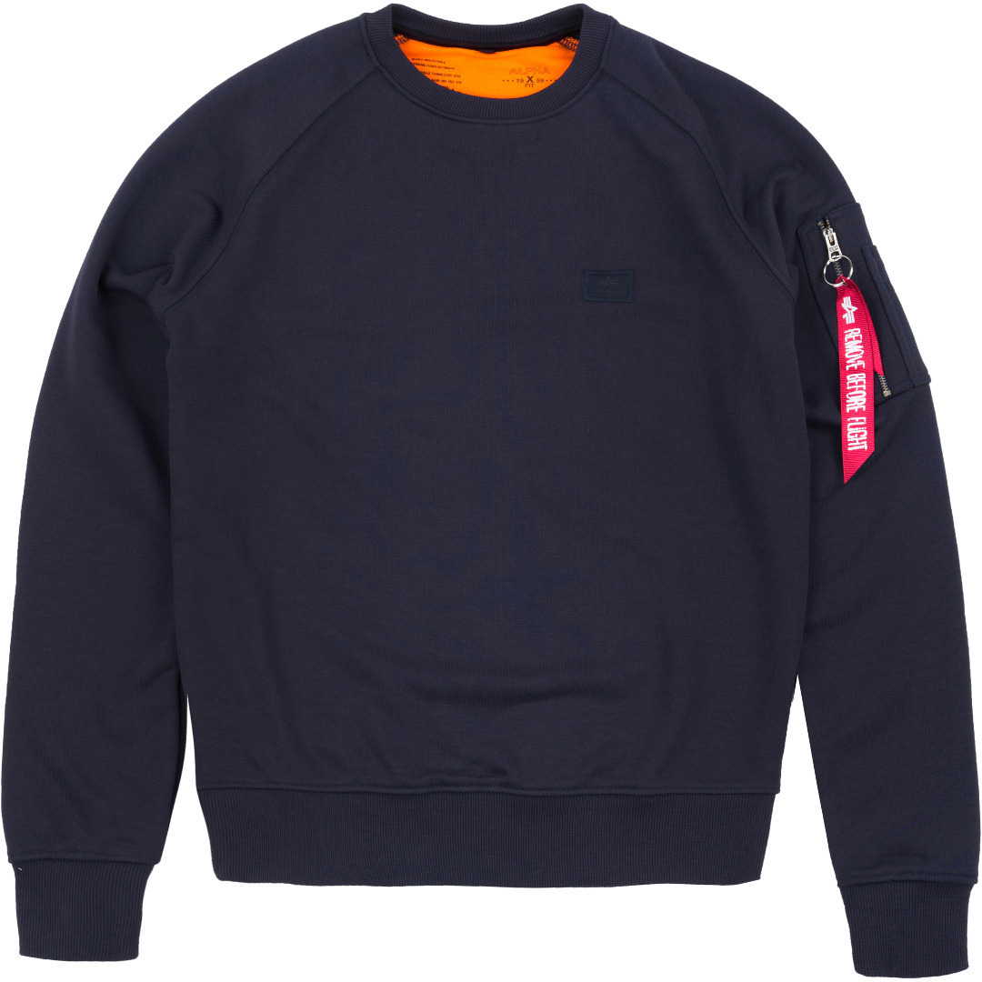 Alpha Industries X-Fit Tröja, blå, storlek L