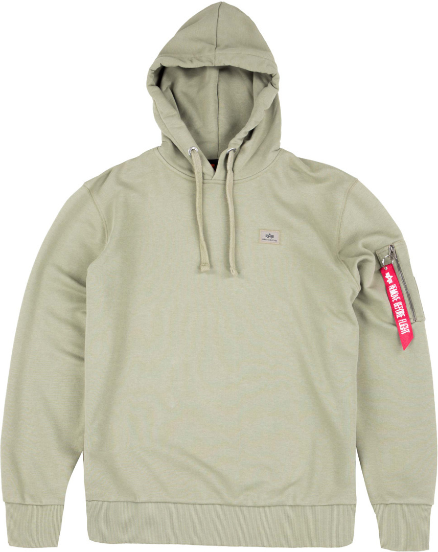 Alpha Industries X-Fit Hoodie, grön, storlek S