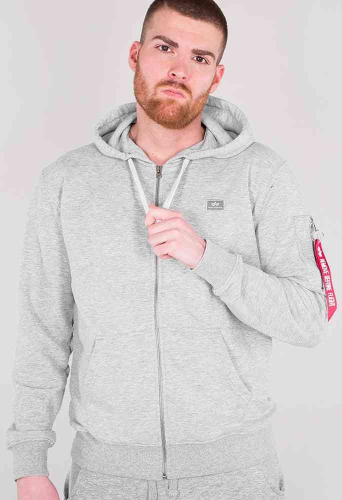 alpha industries moletom com capuz zalando